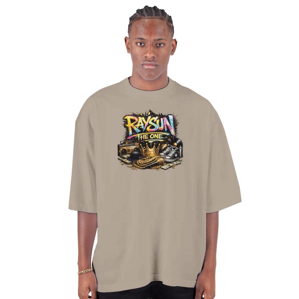 Flipstyle Merch - Raysun The One - Hip Hop Elements - Light Brown